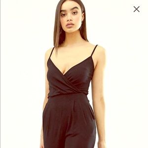 ASOS | Wrap Front Jersey Jumpsuit